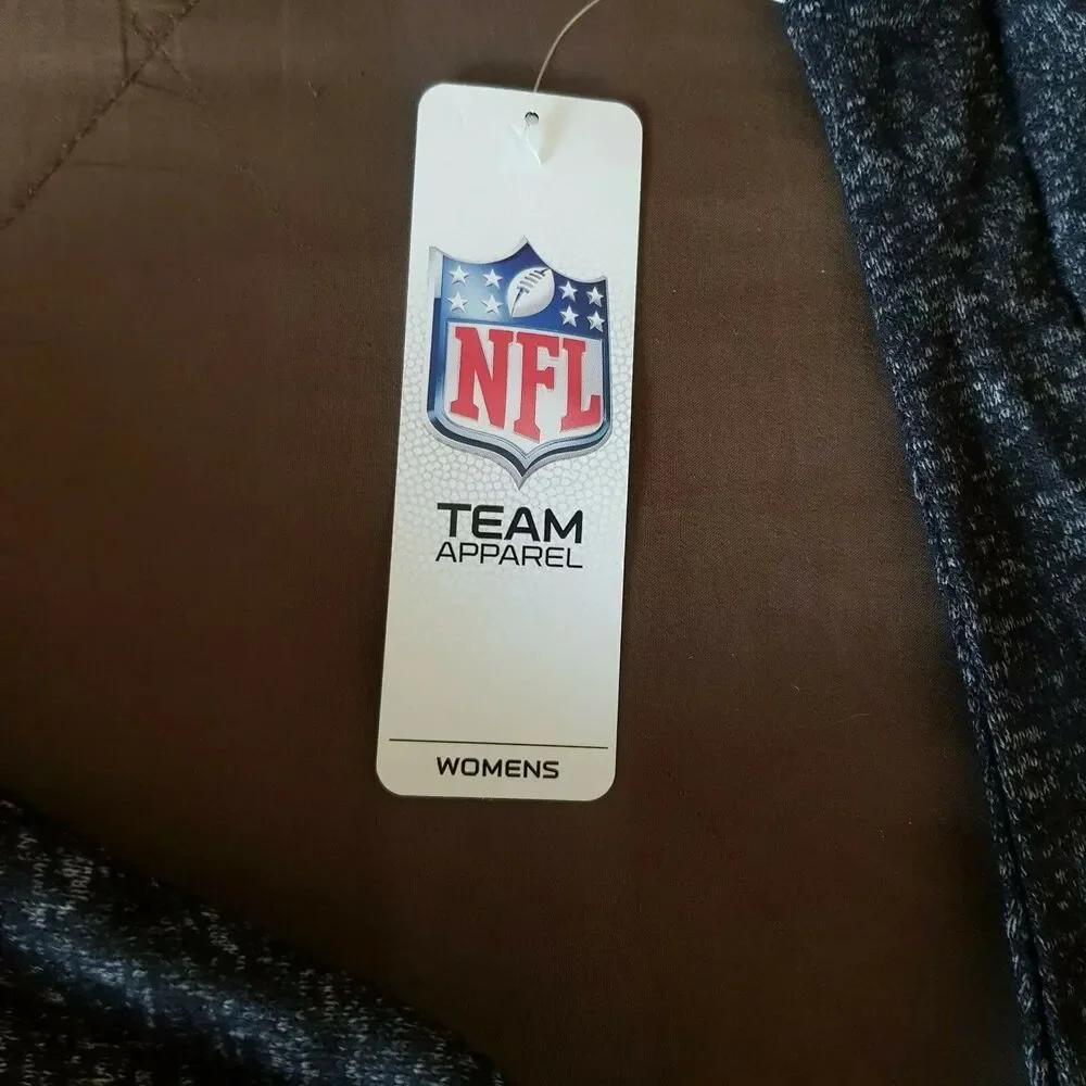 Carolina Panthers Sweatshirt Hoodie Women Sz Small NFL Gameday Charcoal Gray